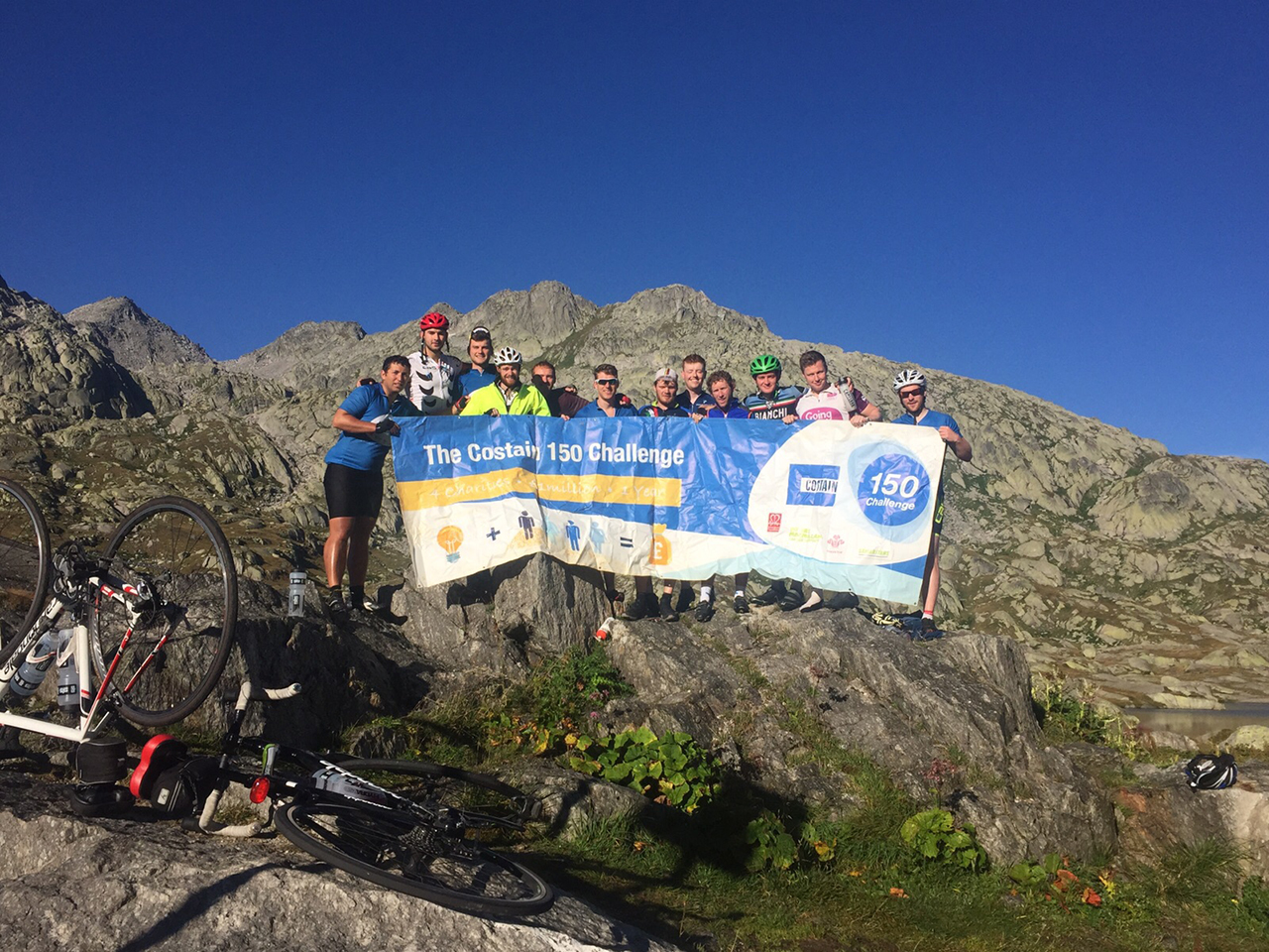 London-Rome Cyclists Complete Epic Challenge