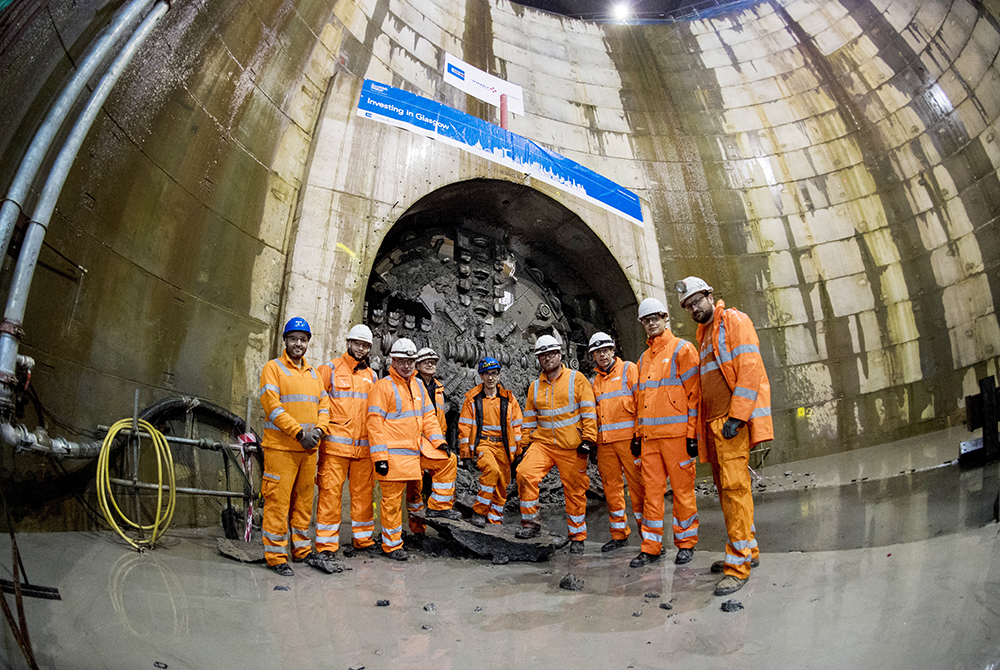 Tunnel construction complete on Scotland’s biggest sewer 