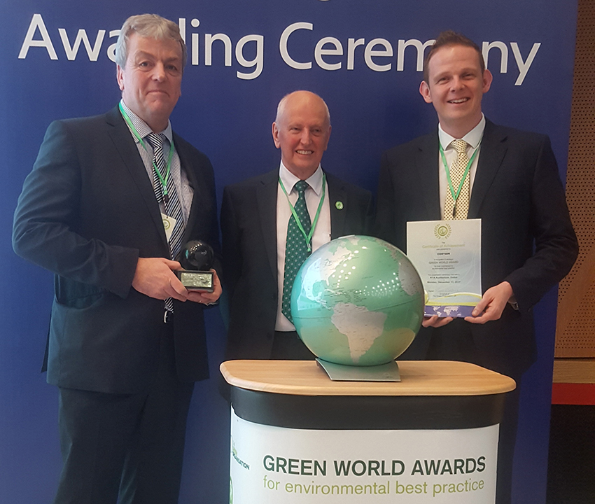 Costain receives Gold International Green Award