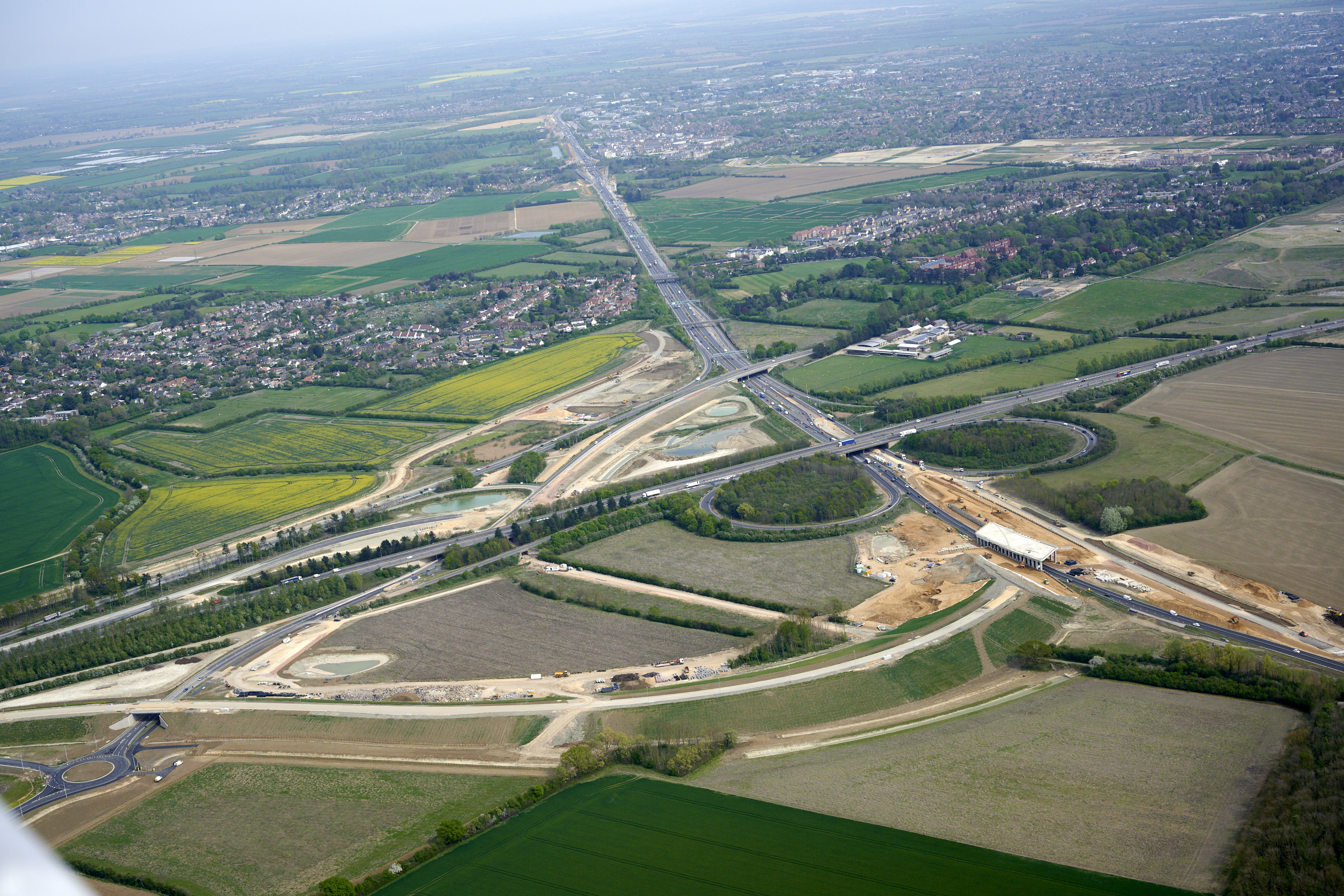 A14 Cambridge to Huntingdon improvement scheme honoured with highest recognition in construction