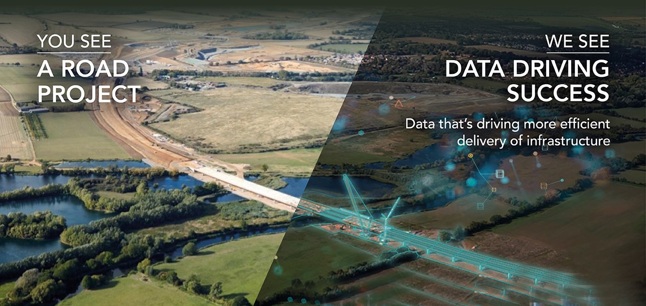 You see a road project, We see data driving success