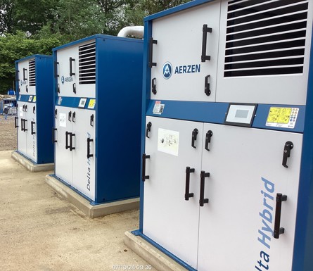 The Three New MBBR Blowers at Horsham