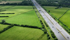 M5 J22a Bridgwater (Still From Drone Video)