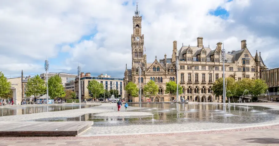 Bradford City Hall Shutterstock 2024400647