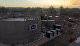 A Costain managed wastewater treatment plant