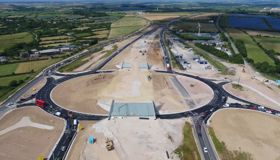 A30 drone image of construction stage