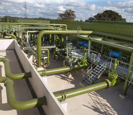 Stublach Solution Mining Plant Above Ground Pipework Medium