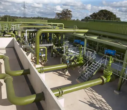 Stublach Solution Mining Plant Above Ground Pipework Medium