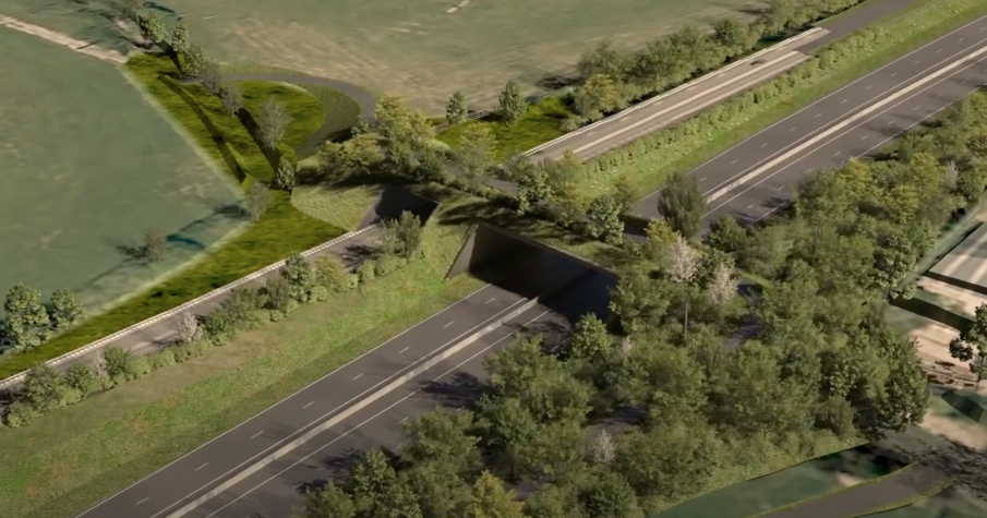 A30 Marazanvose Green Bridge Visual Illustration CROPPED Credit National Highways