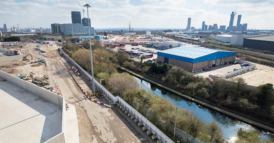 HS2 logistics hub Credit HS2