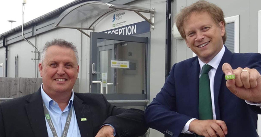 Pic Of Mark Berg And Grant Shapps Secretary Of State For Transport Web