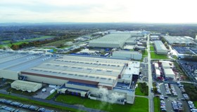 Aerial image of Urenco site in Cheshire