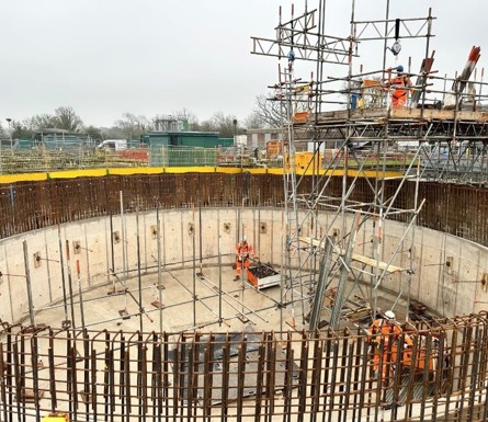 Phosphorus removal project at Lingfield Wastewater Treatment Works for ...
