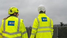 HR Team visiting Gallows Corner project