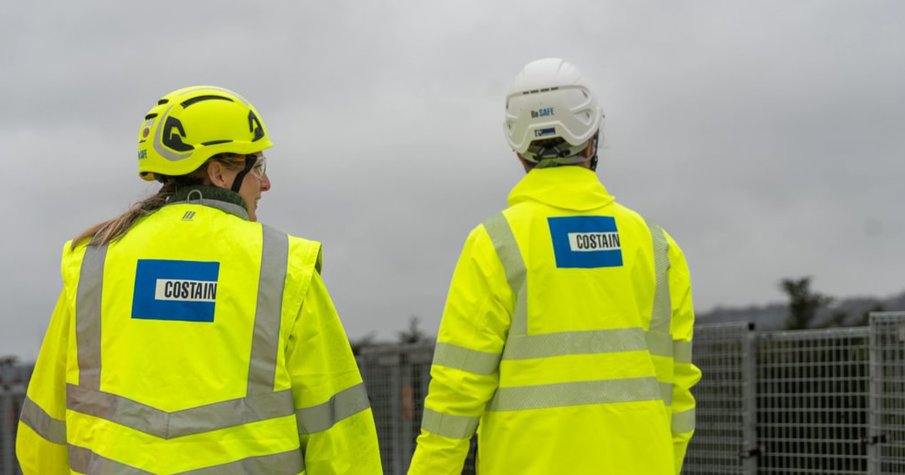 HR Team visiting Gallows Corner project