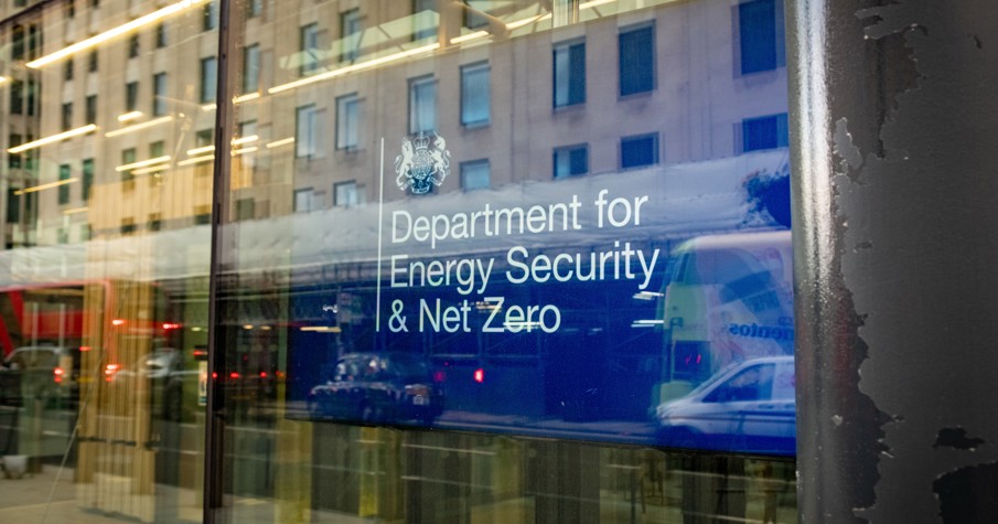 Logo of Department for Energy Security and Net Zero