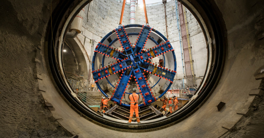 HS2 tunnel shot Hero image