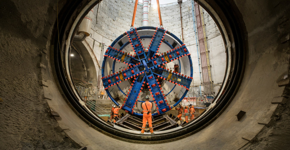 HS2 tunnel shot Hero image