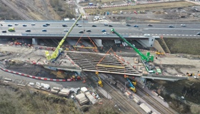 Costain managing the dismantling of the old Allerdene bridge