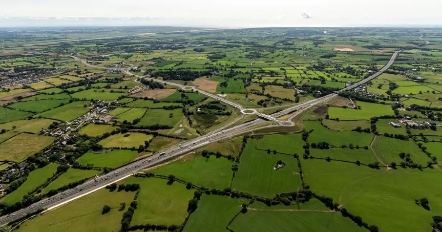 Picfair 017454097 Preston Aerial Photo Preston Western Distributor Road