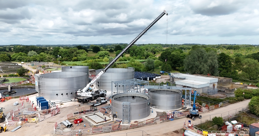 Spernal Waste water treatment works, Severn Trent