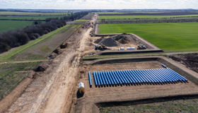 Anglian Spa Pipes in construction