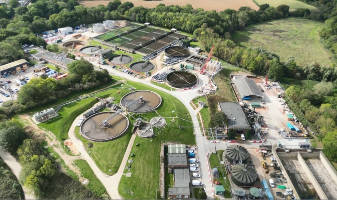 Drone shot of Horsham 